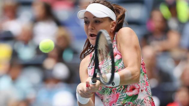 Agnieszka Radwanska of Poland became the latest casualty in the women’s singles division. (AFP) Agnieszka Radwanska of Poland became the latest casualty in the women’s singles division. (AFP)