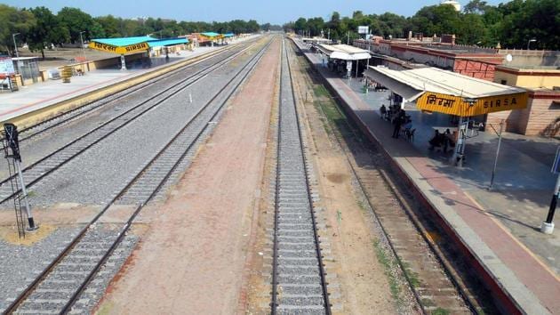 All 15 passenger and Express trains from the town have been off tracks since August 24. The local administration’s inputs will be crucial to restarting the train service.(HT File)