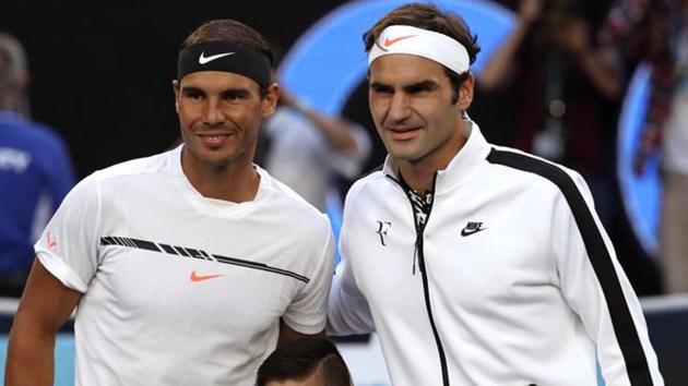 Roger Federer and Rafael Nadal may face each other in the US Open semifinals this year.(AP)