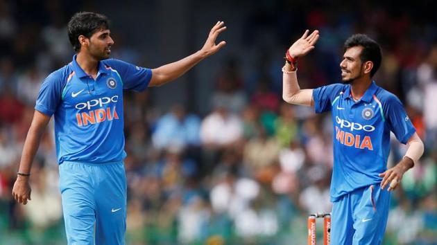 Bhuvneshwar Kumar got an early wicket as Sri Lanka started in the worst way possible. (REUTERS)