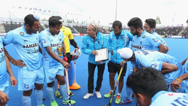 Roelant Oltmans was sacked as the coach of the Indian hockey team after a stint of four and a half years and David John has been appointed as the interim coach. (Getty Images) Roelant Oltmans was sacked as the coach of the Indian hockey team after a stint of four and a half years and David John has been appointed as the interim coach. (Getty Images)