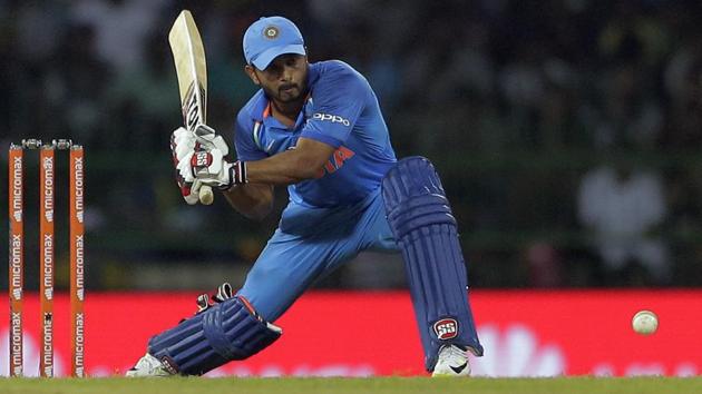 Despite Manish Pandey getting out, Kedar Jadhav played well alongside the skipper and got a half century. (AP)