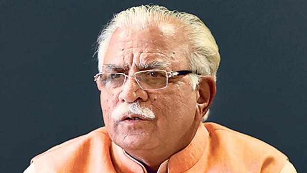 Haryana chief minister Manohar Lal Khattar is facing criticism for alleged mishandling of Dera violence. (HSaumya Khandelwal) Haryana chief minister Manohar Lal Khattar is facing criticism for alleged mishandling of Dera violence. (HSaumya Khandelwal)