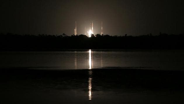 India's Polar Satellite Launch Vehicle (PSLV) C-39, carrying IRNSS-1H navigation satellite, lifts off from the Satish Dhawan Space Centre in Sriharikota, India. (P. Ravikumar / REUTERS) India's Polar Satellite Launch Vehicle (PSLV) C-39, carrying IRNSS-1H navigation satellite, lifts off from the Satish Dhawan Space Centre in Sriharikota, India. (P. Ravikumar / REUTERS)
