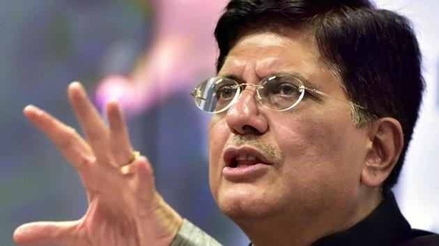 Piyush Goyal is likely to take over as the new railways minister.(PTI file photo)