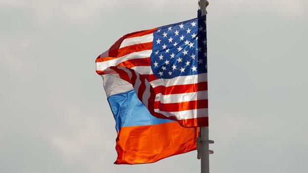 File photo US and Russian national flags at Moscow's Vnukovo airport. (AP) File photo US and Russian national flags at Moscow's Vnukovo airport. (AP)