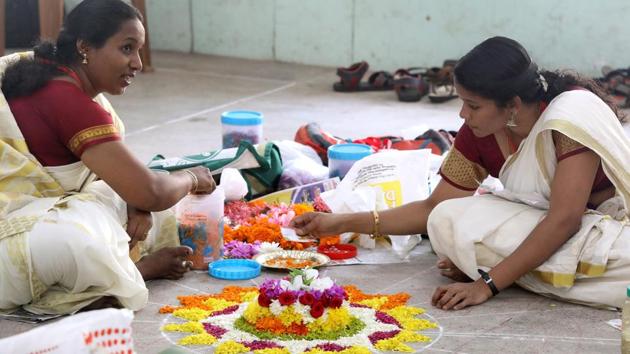 Onam is celebrated to honour King Mahabali, who according to legend ruled the state once, under whom the people were equal, prosperous and happy. Onam is celebrated to honour King Mahabali, who according to legend ruled the state once, under whom the people were equal, prosperous and happy.
