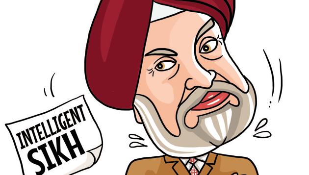 “PM (Narendra) Modi has picked up an intelligent Sikh. We are political people who have risen after long struggle. But people like Puri have lots of intelligence,” said Bhunder. (Illustration: Daljeet Kaur Sandhu) “PM (Narendra) Modi has picked up an intelligent Sikh. We are political people who have risen after long struggle. But people like Puri have lots of intelligence,” said Bhunder. (Illustration: Daljeet Kaur Sandhu)