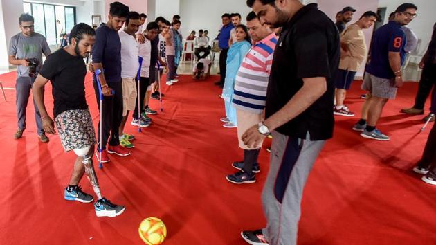 Set for a game? (Kunal Patil/HT Photo) 