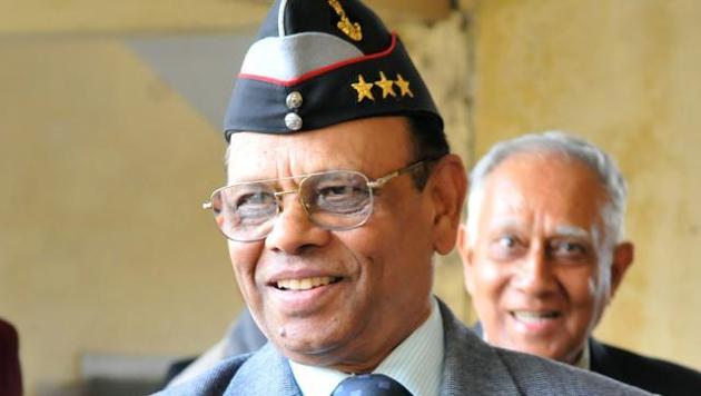 DB Shekatkar during a press meet in Pune. (HT Photo) DB Shekatkar during a press meet in Pune. (HT Photo)