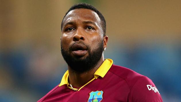 Kieron Pollard bowled a no ball when Evin Lewis was on 97 in a Caribbean Premier League (CPL) game. (Getty Images) Kieron Pollard bowled a no ball when Evin Lewis was on 97 in a Caribbean Premier League (CPL) game. (Getty Images)