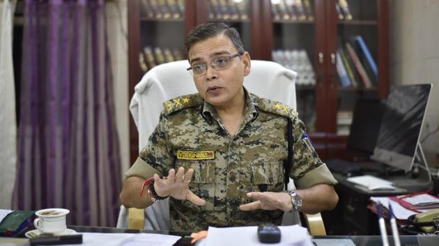 Vivekanand, IGP, Bastar range told HT that more than 90 per cent of former SPOs have been absorbed as assistant constables and other positions. ‘You have to understand that there are many villagers who abruptly stopped coming on duty and now they have suddenly reappeared demanding jobs. We are still trying to accommodate as many of them as possible,” says the IGP. (Ravi Choudhary/HT PHOTO) 