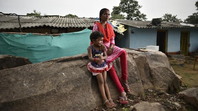 25 year old Parvati has been at the forefront of the campaign to highlight the grievances of former SPOs. She led a group of 20 such officers who met the Inspector General of Police (IGP), Bastar range last month demanding government jobs. (Ravi Choudhary/HT PHOTO) 