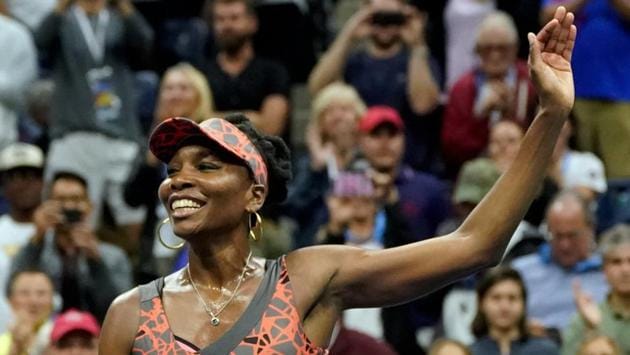 Venus Williams advanced to the US Open quarter-finals with a 6-3, 3-6, 6-1 win over Carla Suarez Navarro. (REUTERS) Venus Williams advanced to the US Open quarter-finals with a 6-3, 3-6, 6-1 win over Carla Suarez Navarro. (REUTERS)
