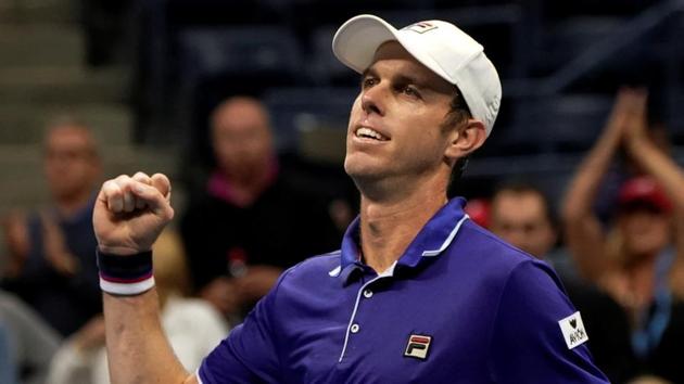 Sam Querrey, the last American standing in the men’s singles, blasted 55 winners and 18 aces in his routine 6-2, 6-2, 6-1 win over Germany’s Mischa Zverev. (REUTERS) Sam Querrey, the last American standing in the men’s singles, blasted 55 winners and 18 aces in his routine 6-2, 6-2, 6-1 win over Germany’s Mischa Zverev. (REUTERS)