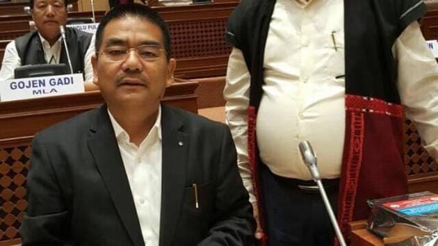 Arunachal Pradesh health and family welfare minister Jomde Kena was elected the deputy speaker during the Nabam Tuki government and also later served as a parliamentary secretary. (Photo: Twitter) Arunachal Pradesh health and family welfare minister Jomde Kena was elected the deputy speaker during the Nabam Tuki government and also later served as a parliamentary secretary. (Photo: Twitter)