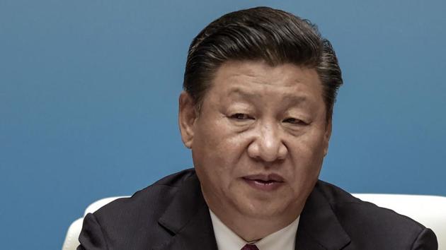 Chinese President Xi Jinping at the BRICS Summit in Xiamen, China, on Monday. (AP Photo) Chinese President Xi Jinping at the BRICS Summit in Xiamen, China, on Monday. (AP Photo)