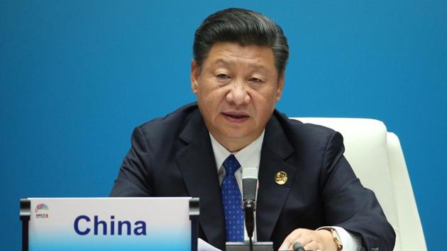Chinese President Xi Jinping attends at the 'Dialogue of Emerging Market and Developing Countries' on the sideline of the 2017 BRICS Summit in Xiamen, Fujian province, China, 05 September 2017.(REUTERS Photo)