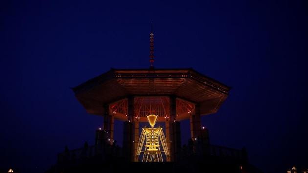 The effigy of ‘The Man’, the icon of the festival is set alight at the culmination of every Burning Man festival.  The festival began as a summer solstice bonfire ritual in 1986 when Larry Harvey, Jerry James, and friends met on Baker Beach in San Francisco and burned a 9-foot wooden man. (Jim Bourg / REUTERS) 