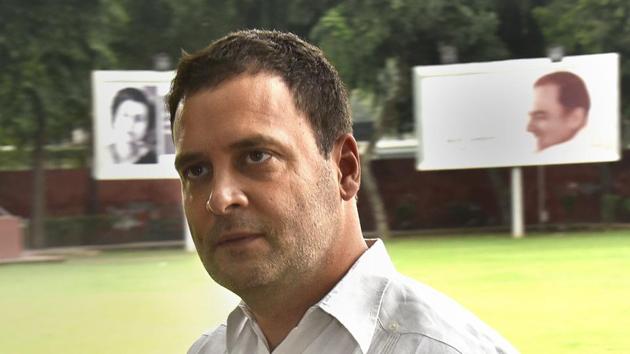 Congress vice president Rahul Gandhi (Arvind Yadav/HT Phhoto) Congress vice president Rahul Gandhi (Arvind Yadav/HT Phhoto)