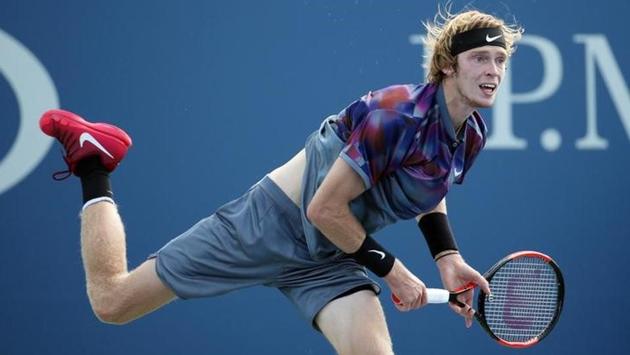 Russian Andrey Rublev beat Belgian David Goffin to set up a clash against former winner Rafael Nadal. (USA TODAY Sports)
