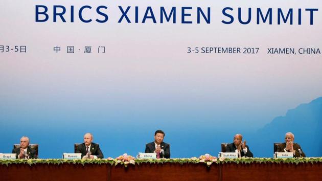 BRICS also strongly deplored the latest nuclear test conducted by North Korea and expressed deep concern over the ongoing tension and prolonged nuclear issue on the Korean Peninsula. (PTI)