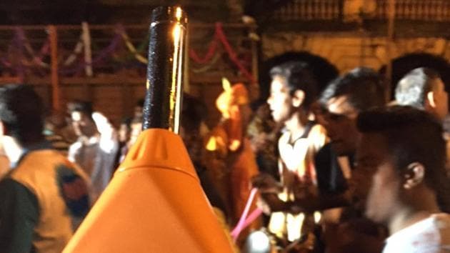 At 123.7dB, the celebrations were the noisiest in 2015. The noise level was 116.4dB in 2016 and 114dB in 2014.(HT)