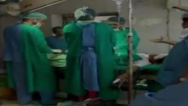 The two doctors were immediately removed from their duty after the incident was reported.(ANI Photo)