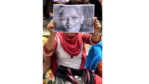 Lankesh, born in 1962, was the daughter of journalist and founding editor of Kannada weekly tabloid ‘Lankesh Patrike’. Her friends said she received several death threats but didn’t take them seriously. (PTI) Lankesh, born in 1962, was the daughter of journalist and founding editor of Kannada weekly tabloid ‘Lankesh Patrike’. Her friends said she received several death threats but didn’t take them seriously. (PTI)