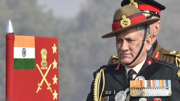 Army chief General Bipin Rawat’s comments on Wednesday are not the first time military leaders warned of a two-front threat to the country.(HT file photo)