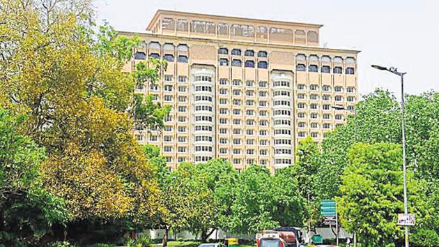 Hotel Taj Mansingh on Mansingh road in New Delhi. Hotel Taj Mansingh on Mansingh road in New Delhi.