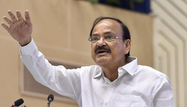 Vice President, Venkaiah Naidu address during the National Award to Teachers – 2016 during a function in New Delhi on Tuesday. (PTI) Vice President, Venkaiah Naidu address during the National Award to Teachers – 2016 during a function in New Delhi on Tuesday. (PTI)