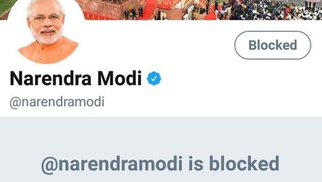 #BlockNarendraModihas been trending on Thursday after reports that Modi followed handles posting abusive content about slain journalist Gauri Lankesh.(Twitter)