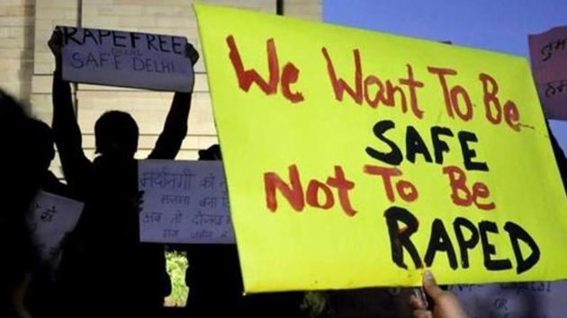 A protest against molestation incidents in the country. (HT FILE) A protest against molestation incidents in the country. (HT FILE)