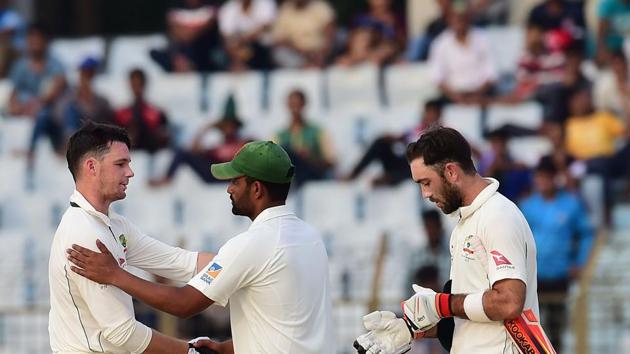 Australia’s victory meant that the series ended 1-1 and Bangladesh’s attempt to seal a series win was thwarted. (AFP) Australia’s victory meant that the series ended 1-1 and Bangladesh’s attempt to seal a series win was thwarted. (AFP)