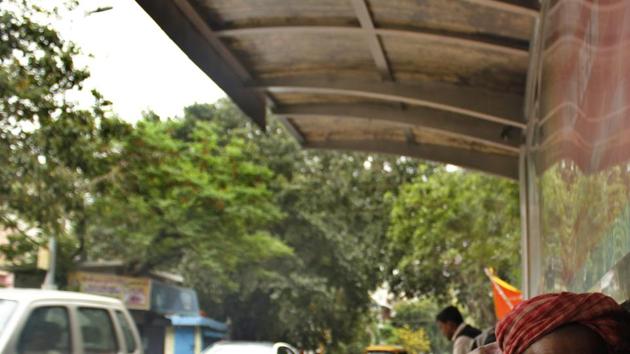 A bus stands in New Delhi. (HT File Photo/Representative image) A bus stands in New Delhi. (HT File Photo/Representative image)