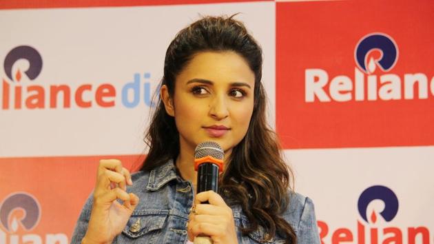 Parineeti Chopra during a programme in Mumbai on June 30, 2017. (IANS) Parineeti Chopra during a programme in Mumbai on June 30, 2017. (IANS)