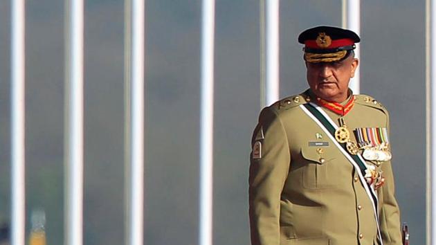 Pakistan's army chief Lieutenant General Qamar Javed Bajwa at the Pakistan Day military parade in Islamabad in March 2017. (Reuters File Photo) Pakistan's army chief Lieutenant General Qamar Javed Bajwa at the Pakistan Day military parade in Islamabad in March 2017. (Reuters File Photo)