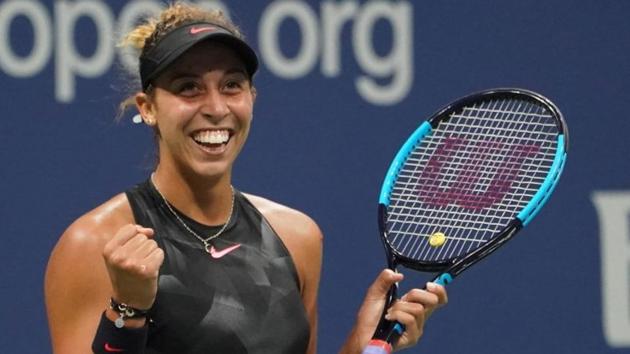 Madison Keys of the United States celebrates after match point against Kaia Kanepi of Estonia. (USA today sports) Madison Keys of the United States celebrates after match point against Kaia Kanepi of Estonia. (USA today sports)