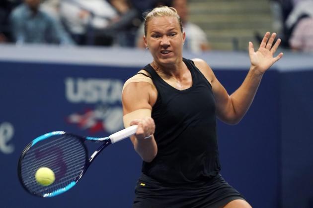 Estonia's Kaia Kanepi was defeated 3-6, 3-6 by Madison Keys at the US Open. (AFP) Estonia's Kaia Kanepi was defeated 3-6, 3-6 by Madison Keys at the US Open. (AFP)