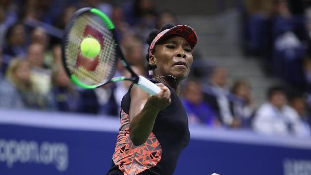 But Venus Williams fought back, winning the second set 6-0. (AFP)