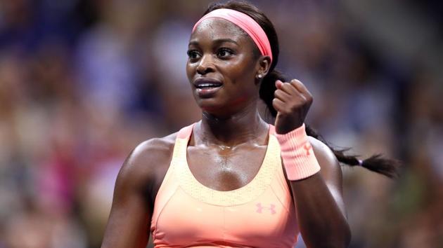 Sloane Stephens held her nerve and managed to win the deciding set and book herself a place in the US Open final. (AFP)