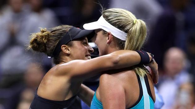 Stephens will face Madison Keys (L), who defeated CoCo Vandeweghe in the other women’s singles semi-final. (AFP)