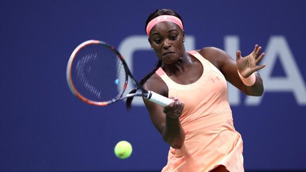 Sloane Stephens went into the match as the underdog, as she was struggling with injuries till only a few months back. (AFP)