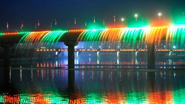 Gomti River Front Development project, an initiative of former Uttar Pradesh chief minister Akhilesh Yadav.