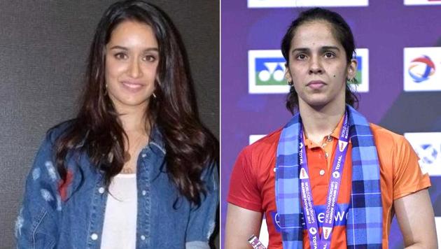 Shraddha Kapoor will portray Saina Nehwal in an upcoming biopic on the 2012 London badminton silver medallist (HT Photo) Shraddha Kapoor will portray Saina Nehwal in an upcoming biopic on the 2012 London badminton silver medallist (HT Photo)