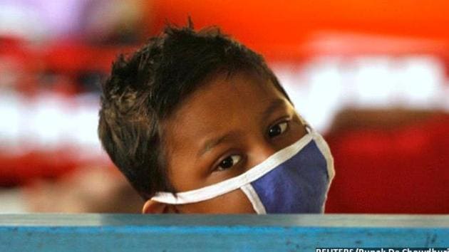A young cancer patient rests in the children’s ward at the Cancer Centre Welfare Home and Research Institute in Kolkata. (Reuters) A young cancer patient rests in the children’s ward at the Cancer Centre Welfare Home and Research Institute in Kolkata. (Reuters)