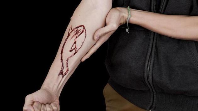 The Blue Whale Challenge is about completing various tasks set by the administrators of the online game, some of which require the players to inflict injuries on themselves. (Representative image) The Blue Whale Challenge is about completing various tasks set by the administrators of the online game, some of which require the players to inflict injuries on themselves. (Representative image)