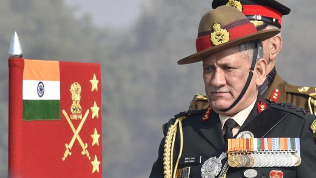 None of the reports of the Army chief’s remarks mention the fact that he was speaking at a seminar on the “future contours and trends of warfare.” In delivering a lecture on the subject, General Rawat naturally spoke about the Army’s doctrinal views on China, its expectations, and on issues like the possibility of war between two nuclear armed neighbours and so on(Arvind Yadav/HT PHOTO)