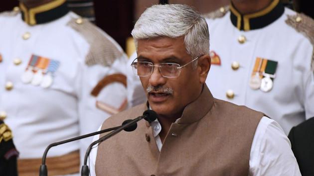 Gajendra Singh Shekhawat has been appointed as minister of state for agriculture and farmers’ welfare. (AP Photo) Gajendra Singh Shekhawat has been appointed as minister of state for agriculture and farmers’ welfare. (AP Photo)